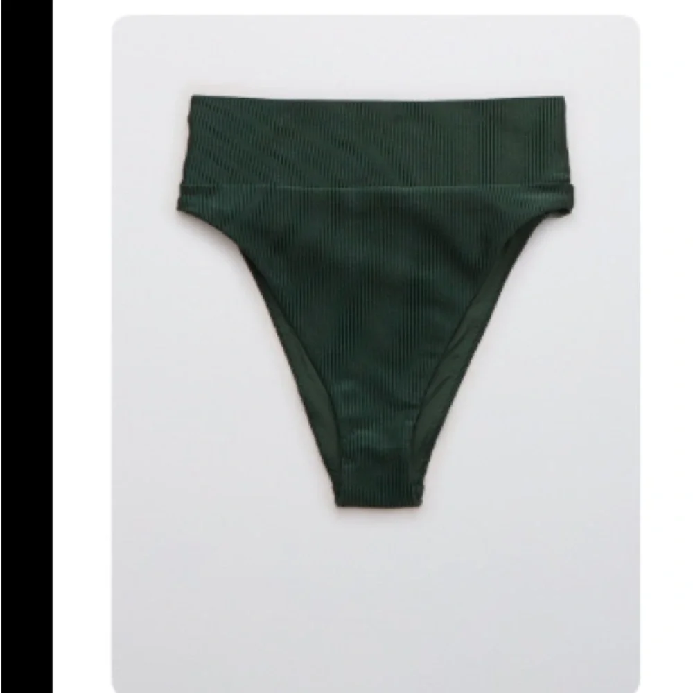 Aerie Ribbed Shine Bikini - Picture 3 of 7